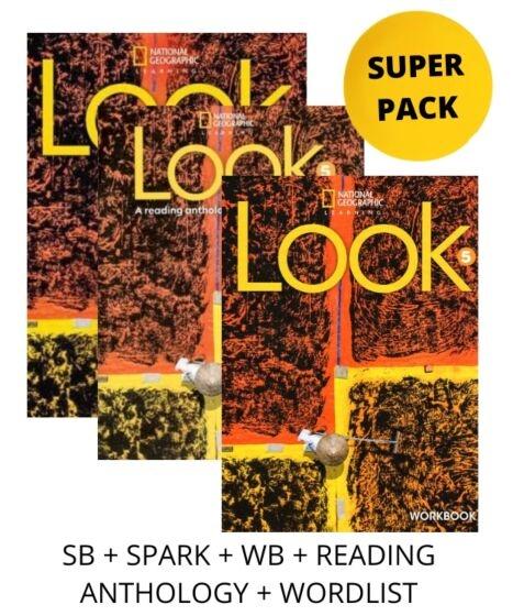 * LOOK 5 SPECIAL PACK FOR GREECE (SB + SPARK + WB + READING ANTHOLOGY + WORDLIST)