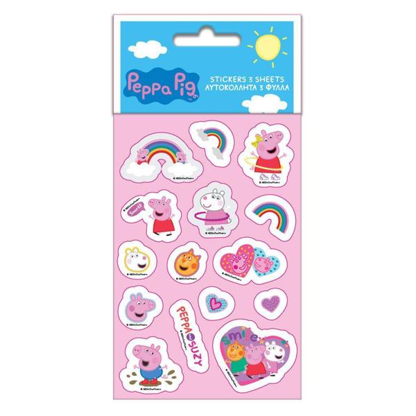 ΑΥΤΟΚΟΛΛΗΤA PEPPA PIG 8X12 5 ΦΥΛΛΑ