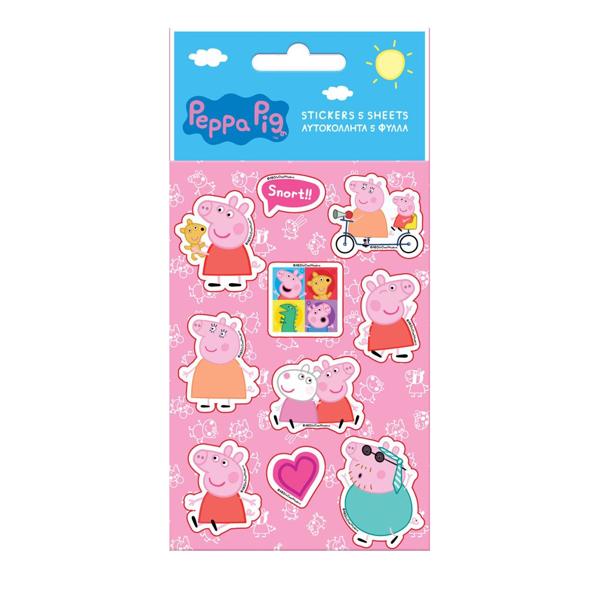 # ΑΥΤΟΚΟΛΛΗΤA PEPPA PIG 8X12 5ΦΥΛΛΑ