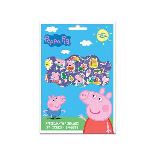 ΑΥΤΟΚΟΛΛΗΤΑ 300ΤΕΜ ΜΠΛΟΚ 14,5Χ21,5ΕΚ PEPPA PIG