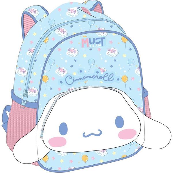 ΤΣΑΝΤΑ ΠΛΑΤΗΣ ΝΗΠΙΟΥ 27Χ10Χ31 2ΘΗΚΕΣ CINNAMOROLL EARS ΓΑΛΑΖΙΟ
