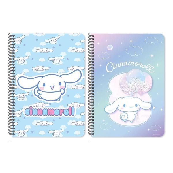 * ΤΕΤΡΑΔΙO ΣΠΙΡΑΛ 17Χ25 2ΘΕΜ 60Φ CINNAMOROLL 2ΣΧ