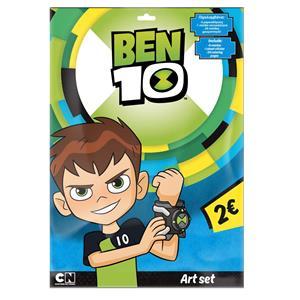 ΖΩΓΡΑΦΙΚΗ ΣΕΤ 24Φ+6ΜΑΡΚ+1ΣΕΛ ΑΥΤΟΚ BEN10