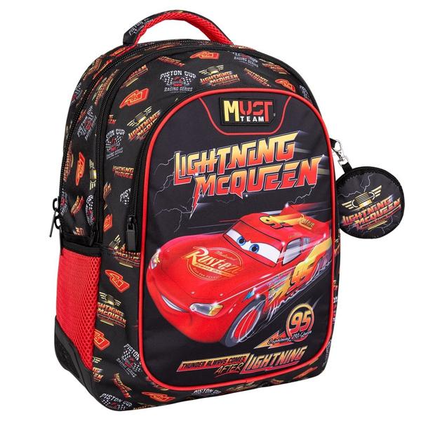 ΤΣΑΝΤΑ ΠΛΑΤΗΣ 32X18X43 3ΘΗΚΕΣ CARS LIGHTNING