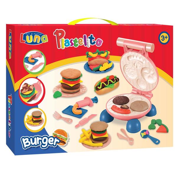ΠΛΑΣΤΟΖΥΜΑΡΑΚΙ ΜΗΧΑΝΗ BURGER ΜΕ EΡΓΑΛΕΙΑ LUNA