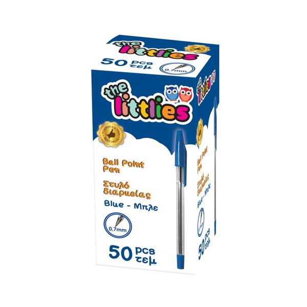 ΣΤΥΛΟ ΔΙΑΡΚΕΙΑΣ ΜΠΛΕ 50ΤΕΜ THE LITTLIES