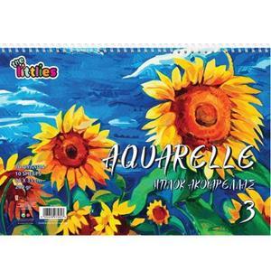 ΜΠΛΟΚ ΑΚΟΥΑΡΕΛΛΑΣ 30X40 200gr 10Φ THE LITTLIES