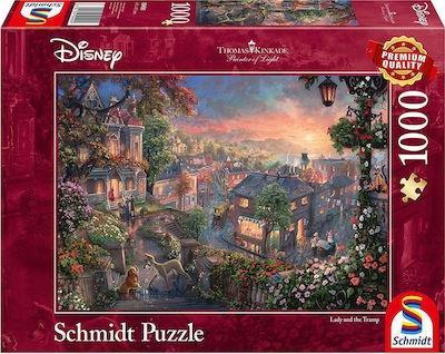 PUZZLE LADY AND THE TRAMP 2D 1000 ΚΟΜΜΑΤΙΑ