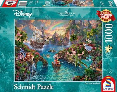 * PUZZLE THOMAS KINKADE DISNEY PETER PAN 2D 1000 ΚΟΜΜΑΤΙΑ