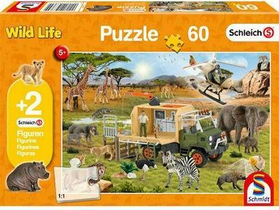 * ΠΑΙΔΙΚΟ PUZZLE ANIMAL RESCUE 60PCS ΓΙΑ 5+ ΕΤΩΝ SCHLEICH-S
