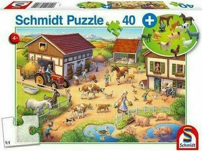 ΠΑΙΔΙΚΟ PUZZLE FUN FARM 40PCS ΓΙΑ 4+ ΕΤΩΝ SCHMIDT SPIELE
