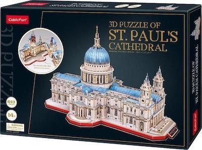 PUZZLE ST. PAUL'S CATHEDRAL 3D 643 ΚΟΜΜΑΤΙΑ



