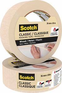 ΚΟΛΛΗΤΙΚΕΣ 3M MASKING 3650 36mmΧ50m CLASSIC