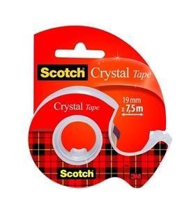 ΒΑΣΕΙΣ 3Μ MINI SCOTCH 600 CRYSTAL 19X7,5m
