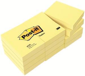 ΧΑΡΤΑΚΙΑ 3Μ 653 ΚΙΤΡΙΝΑ 51x38(100φ) 12τεμ