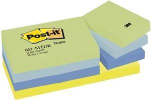 ΧΑΡΤΑΚΙΑ 3Μ 653 MΤDR DREAM COLOR 51x38(100φ) 12τεμ