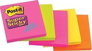 ΧΑΡΤΑΚΙΑ 3Μ 654 SN NEON SUP.STICKY 76x76(90φ) 5τε