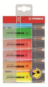 ΜΑΡΚΑΔΟΡΟΙ STABILO BOSS 70/6 SET/6ΤΕΜ