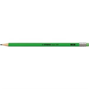 * ΜΟΛΥΒΙΑ STABILO 4907/33 NEON GREEN ΓΟΜΑ