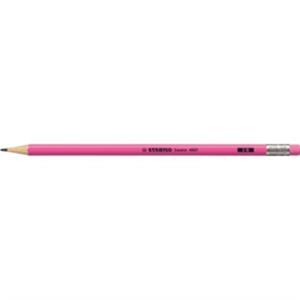 # ΜΟΛΥΒΙΑ STABILO 4907/56 NEON PINK ΓΟΜΑ
