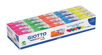 FLUO ΓΟΜΑ GIOTTO MINIGOMMA ΣΕ ΚΟΥΤΙ 60 ΤΜΧ
