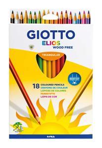 ΞΥΛΟΜΠΟΓΙΕΣ ELIOS ΤΡΙΓΩΝΙΚΕΣ 18ΤΕΜ ASS. GIOTTO ΣΕ BLISTER