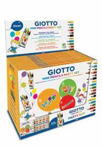 GIOTTO KIDS PARTY GIFT BOX 10X 6 ΣΕΤ ΞΥΛΟΜΠΟΓΙΕΣ 9CM