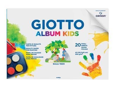 GIOTTO ALBUM PAINT KIDS A3 20 SHEETS 200G