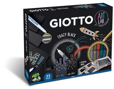 ΣΕΤ ΔΗΜΙΟΥΡΓΙΑΣ GIOTTO ART LAB CRAZY BLACK