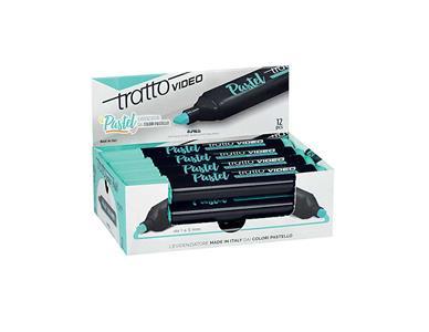 ΜΑΡΚΑΔΟΡΟΣ ΥΠΟΓΡΑΜΜΙΣΗΣ ΠΛΑΚΕ 05 TRATTO VIDEO PASTEL GREEN MENTA