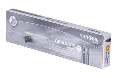 ΜΟΛΥΒΙ ΓΡΑΦΙΤΗ LYRA GRADUATE GRAPHITE ΣΕ ΚΟΥΤΙ 12 ΤΕΜ B