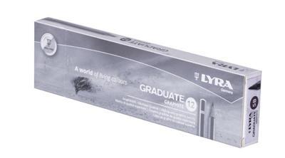 ΜΟΛΥΒΙ ΓΡΑΦΙΤΗ LYRA GRADUATE GRAPHITE ΣΕ ΚΟΥΤΙ 12 ΤΕΜ 5B