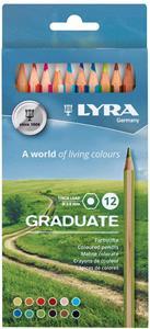 ΞΥΛΟΜΠΟΓΙΕΣ LYRA GRADUATE BOX 12 PZ