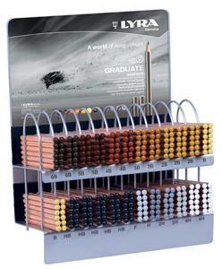 ΕΠΙΤΡΑΠΕΖΙΟ DISPLAY LYRA GRADUATE GRAPHITE 288ΤΕΜ.