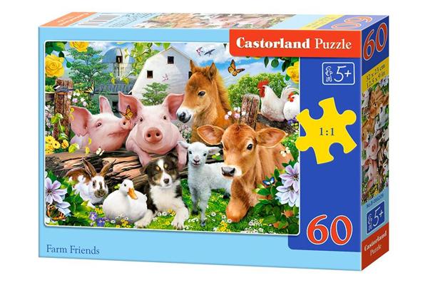 CASTORLAND 66209 ΠΑΖΛ 60ΤΕΜ. XL FARM FRIENDS