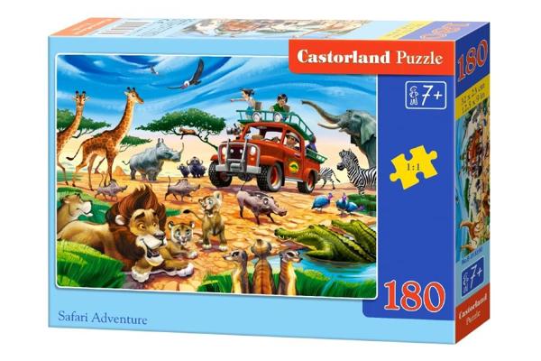 # CASTORLAND 018390 ΠΑΖΛ 180ΤΕΜ. SAFARI ADVENTURE