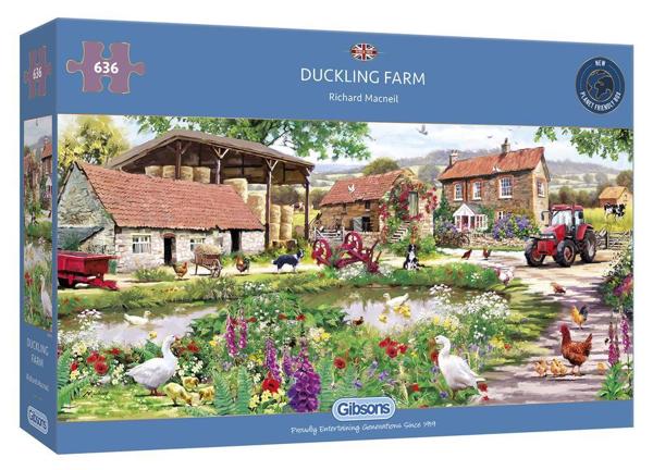 GIBSONS G4048 ΠΑΖΛ 636ΤΕΜ. ΠΑΝΌΡΑΜΑ DUCKLING FARM