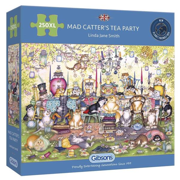 GIBSONS G2717 ΠΑΖΛ 250XLΤΕΜ. MAD CATTER'S TEA PARTY