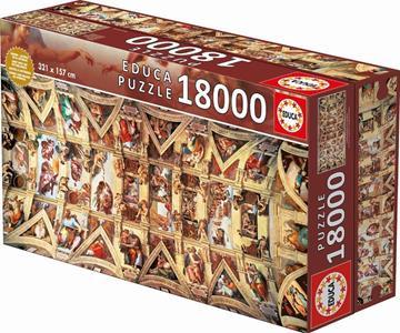 EDUCA ΠΑΖΛ 18000ΤΕΜ. SISTINE CHAPEL, MICHELANGELO 16065