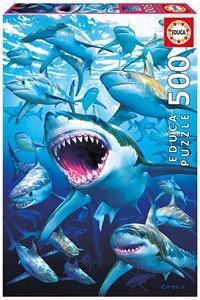 EDUCA ΠΑΖΛ 500ΤΕΜ. SHARK CLUB 17085