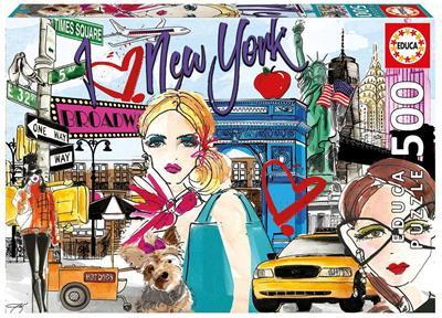 EDUCA ΠΑΖΛ 500ΤΕΜ. TAKE ME TO NEW YORK 17649