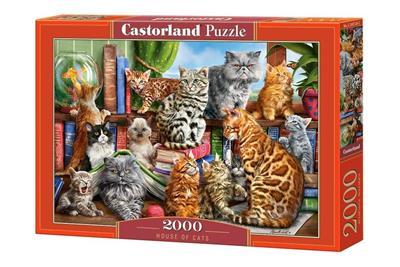 CASTORLAND ΠΑΖΛ 2000ΤΕΜ. C-200726 HOUSE OF CATS