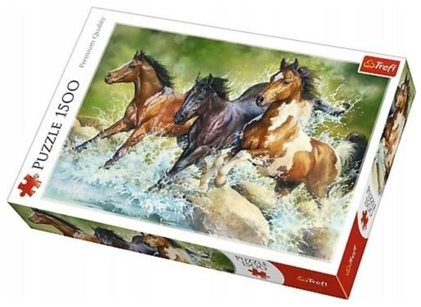 TREFL 26148 ΠΆΖΛ 1500ΤΕΜ. THREE WILD HORSES