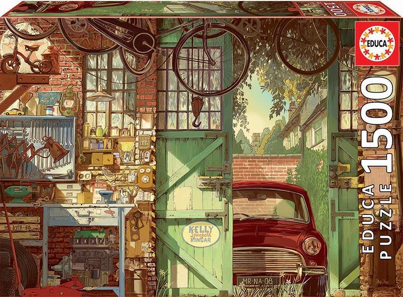 EDUCA 18005 ΠΑΖΛ 1500ΤΕΜ. OLD GARAGE, ARLY JONES