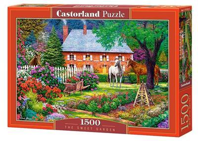 *CASTORLAND ΠΑΖΛ 1500ΤΕΜ. C-151523 THE SWEET GARDEN