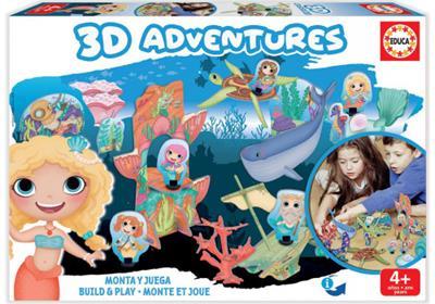 EDUCA ΠΑΖΛ ΠΑΙΔΙΚΌ 70ΤΕΜ. 3D ADVENTURES SIRENS 18230