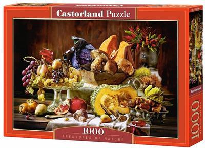 CASTORLAND ΠΑΖΛ 1000ΤΕΜ. TREASURES OF NATURE C-103546