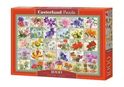CASTORLAND ΠΑΖΛ 1000ΤΕΜ. VINTAGE FLORAL 104338