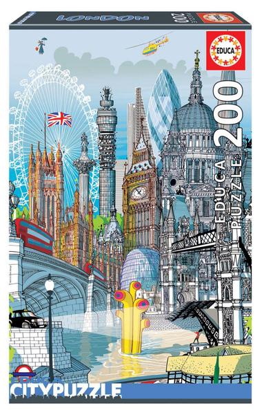 EDUCA 18470 ΠΑΖΛ 200ΤΕΜ. CITYPUZZLE:LONDON