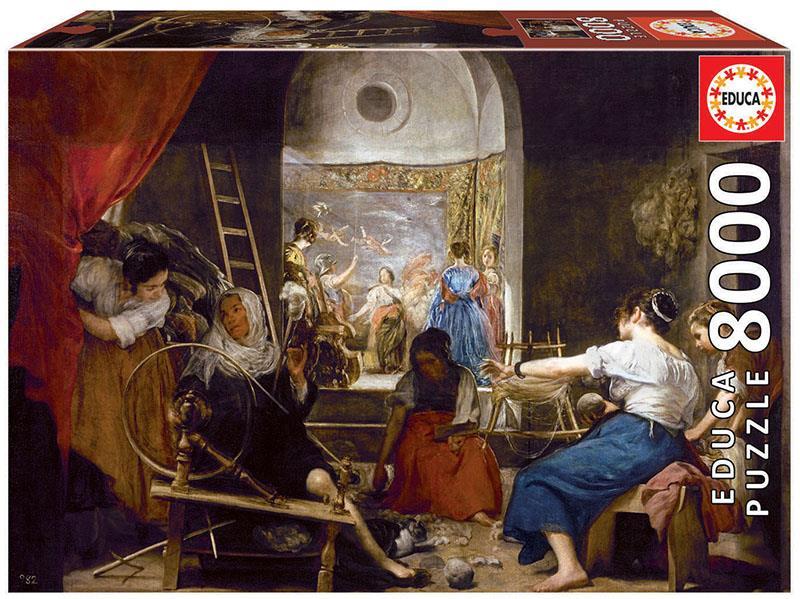 EDUCA 18584 ΠΑΖΛ 8000ΤΕΜ. THE SPINNERS OR FABLE OF ARACHNE , DIEGO VELAZQUEZ